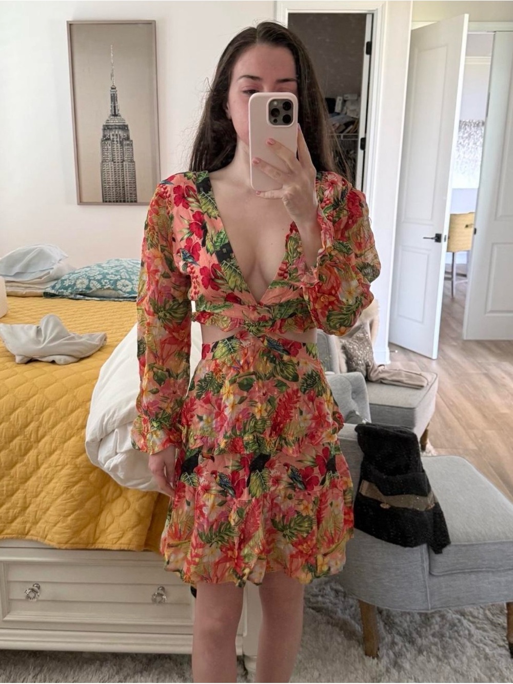 St. Tropez floral dress